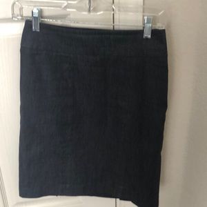 LOFT Petite Blue Pencil Skirt